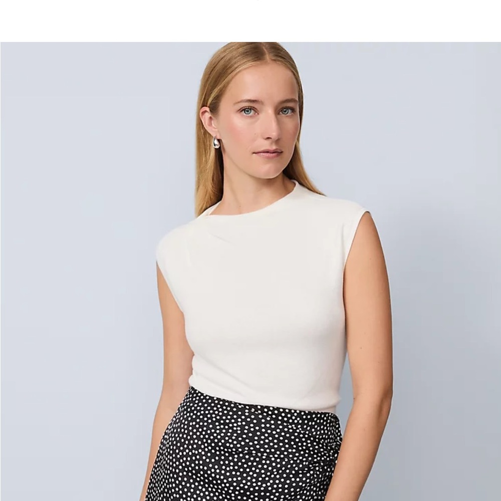 Ann Taylor Sleeveless Knit Top